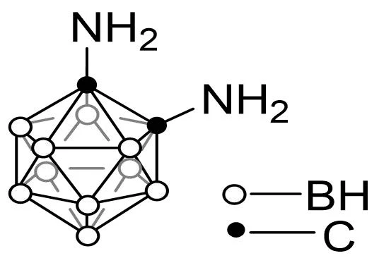 1,2 {- diamino-1,2-dicarba-closodecaborane, c2h4b10N2,868382-61-0